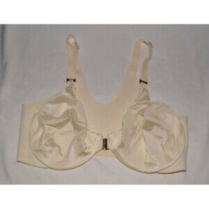 Soma Bra 34D Beige Front Closure Underwire Full Coverage Smooth Comfort